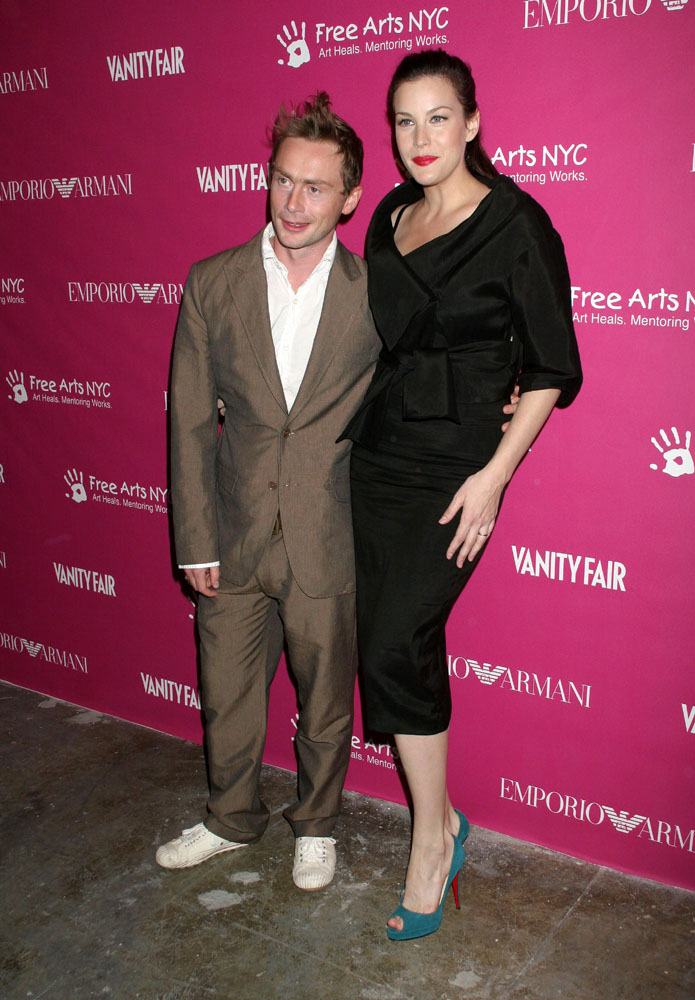 with husband - Royston Langdon