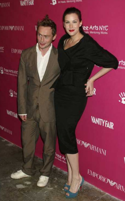 with husband - Royston Langdon