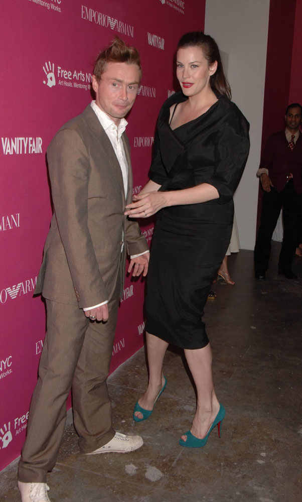 with husband - Royston Langdon