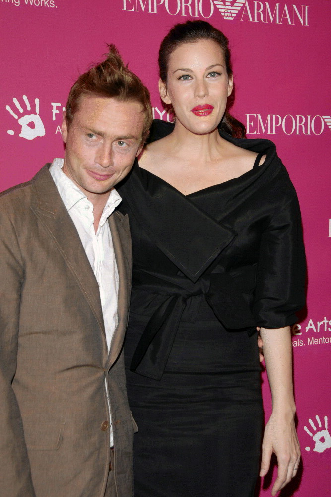 with husband - Royston Langdon