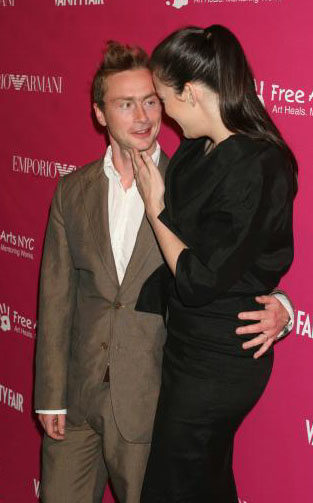 with husband - Royston Langdon