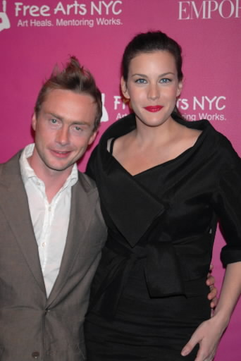 with husband - Royston Langdon