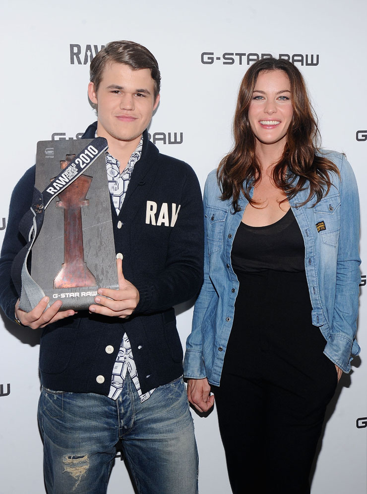 with Magnus Carlsen