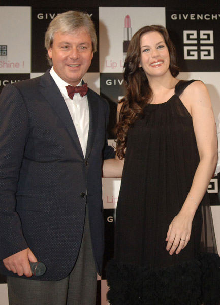 with Givenchy Parfums CEO