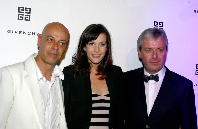 with Nicolas Degennes and Alain Lorenzo (CEO of Givenchy Parfums)