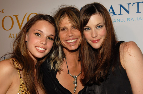 with dad Steven and sister Chelsea