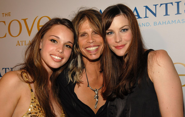 with dad Steven and sister Chelsea