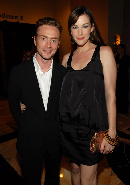 with husband - Royston Langdon