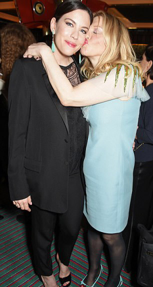 with Courtney Love