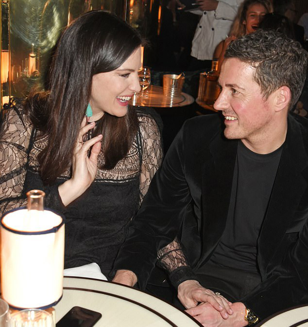 with fiance David Gardner