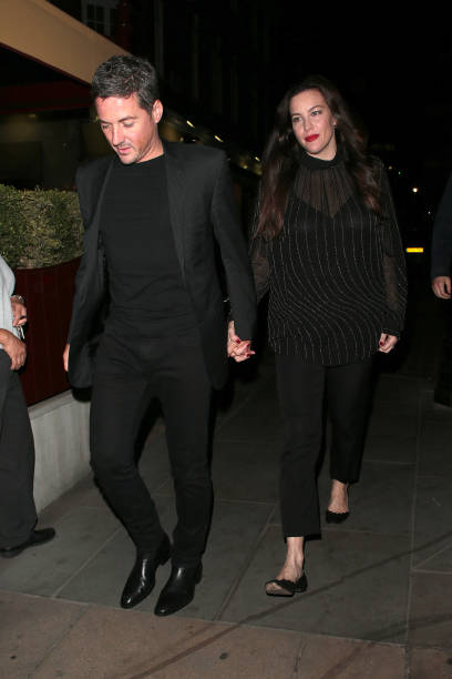 with fiance David Gardner