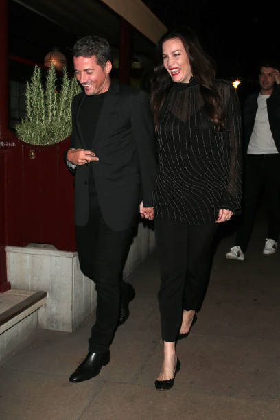 with fiance David Gardner