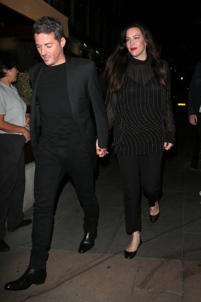 with fiance David Gardner