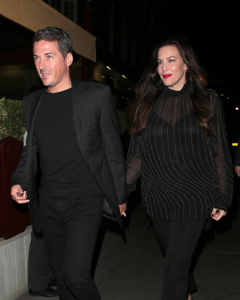 with fiance David Gardner