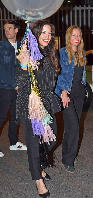 with Lucie de la Falaise