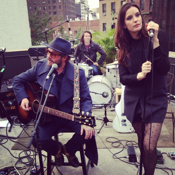 with Royston Langdon, from Sean Lennon's Instagram 