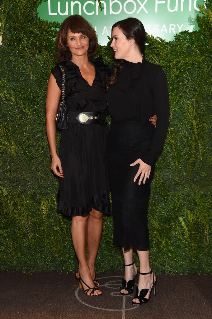 with Helena Christensen