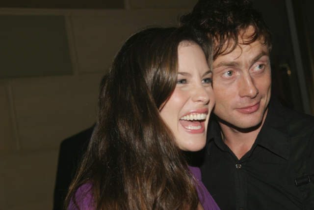 with husband - Royston Langdon