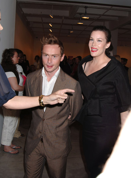with husband - Royston Langdon