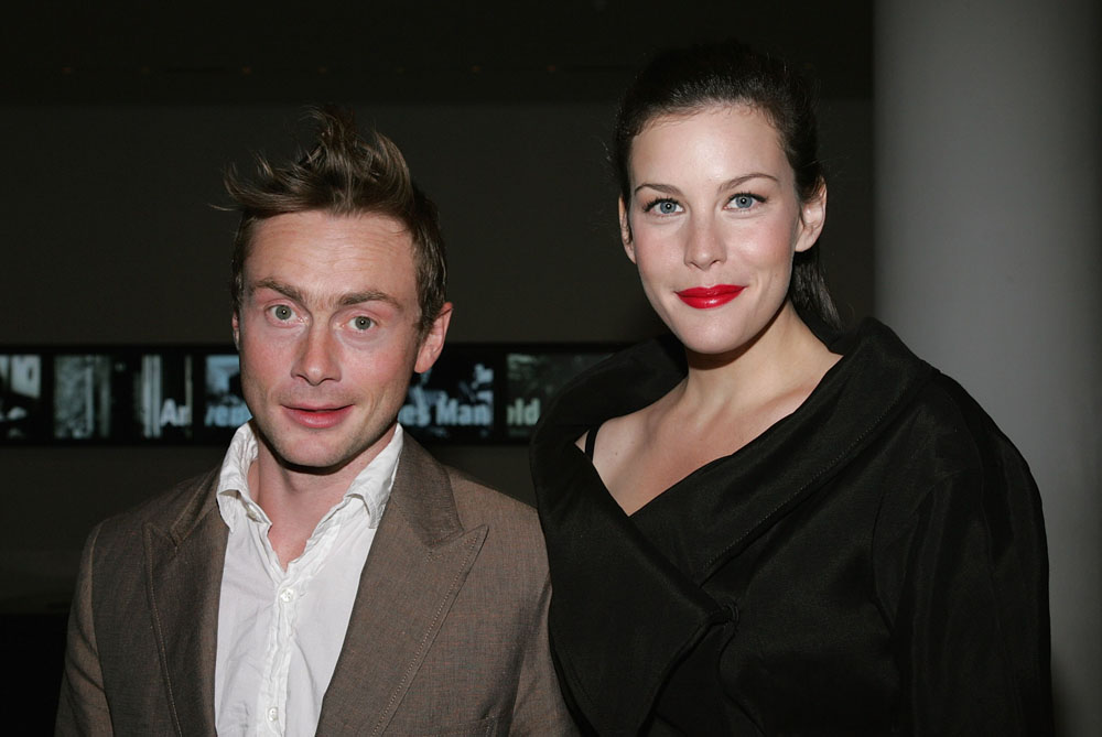 with husband - Royston Langdon