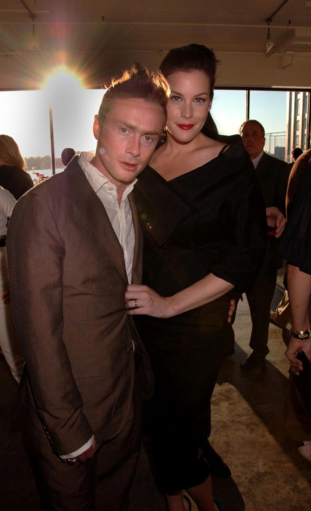 with husband - Royston Langdon