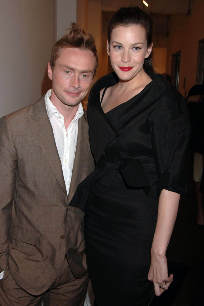 with husband - Royston Langdon