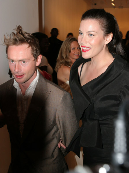 with husband - Royston Langdon