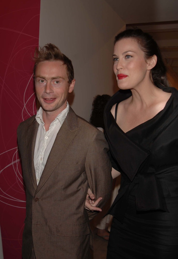 with husband - Royston Langdon