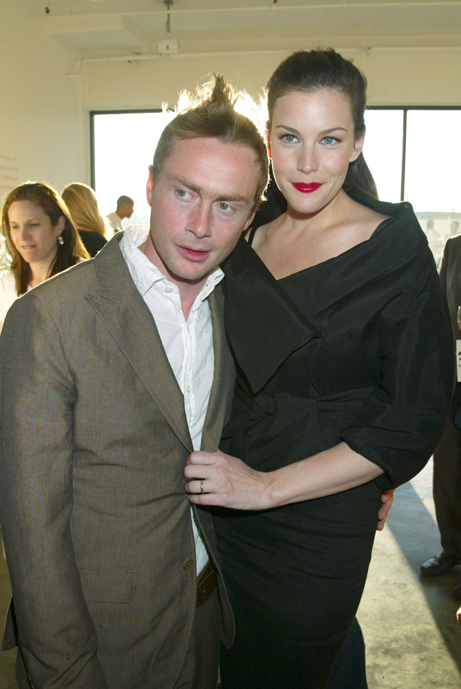 with husband - Royston Langdon