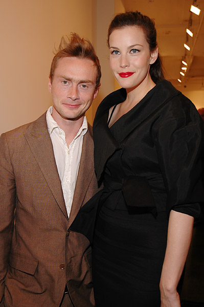 with husband - Royston Langdon