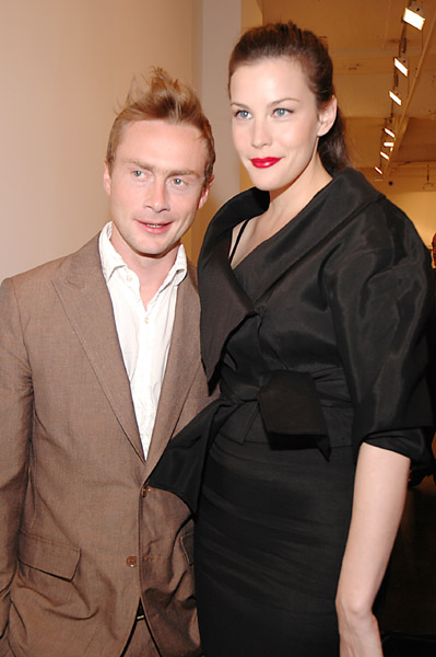 with husband - Royston Langdon