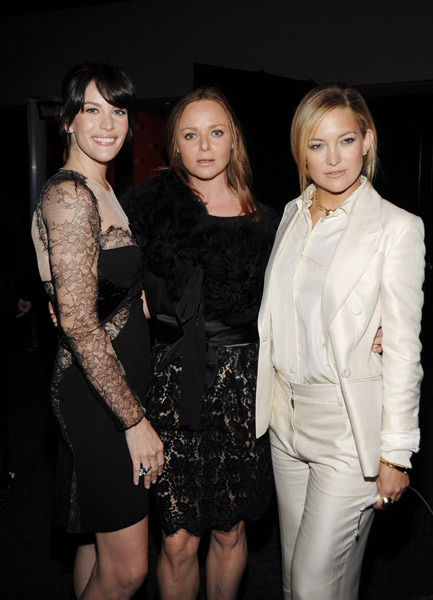 with Stella McCartney and Kate Hudson