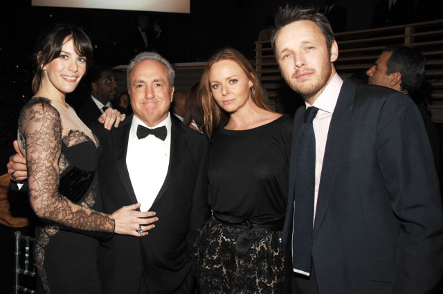with Lorne Michaels and Stella Mccartney