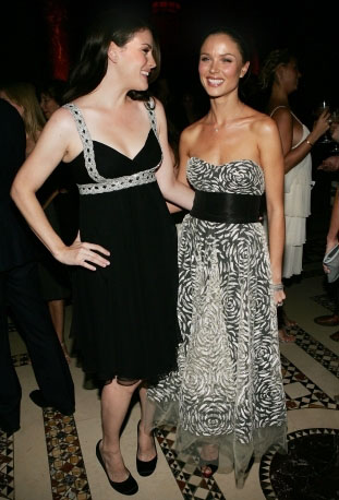 with Georgina Chapman