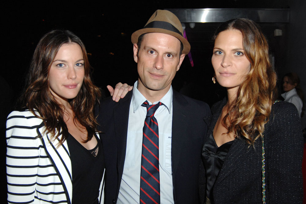 with Aaron Rose and Frankie Rayder