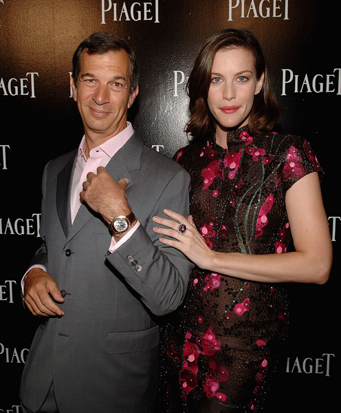 with Philippe Leopold Metzger - Piaget CEO