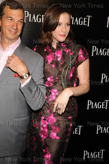 with Philippe Leopold Metzger - Piaget CEO