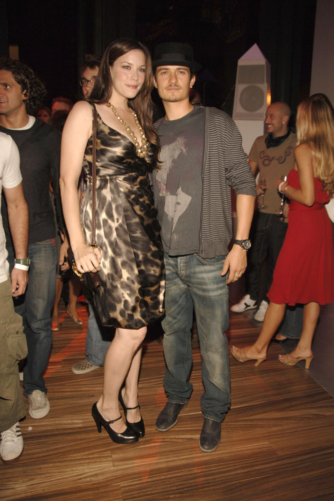 with Orlando Bloom