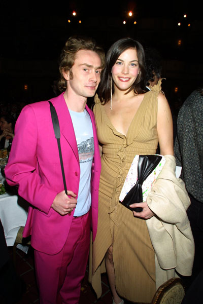 with fiance - Royston Langdon