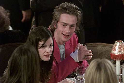 with fiance - Royston Langdon