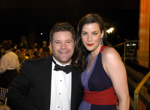with Sean Astin - at Screen Actors Guild Awards, LA, February 22nd 2004