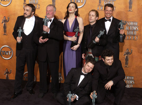 with LOTR cast