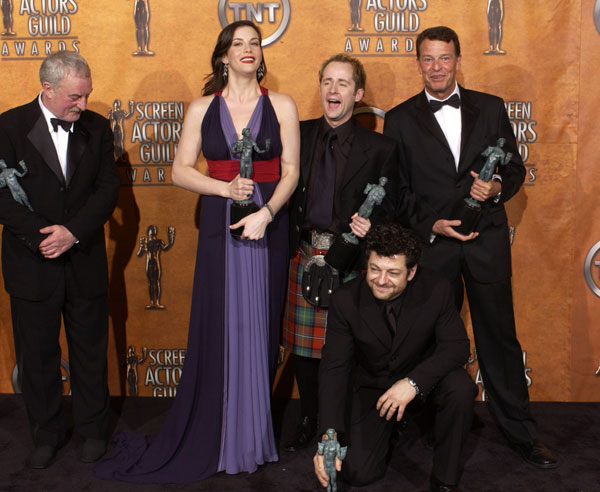 with LOTR cast