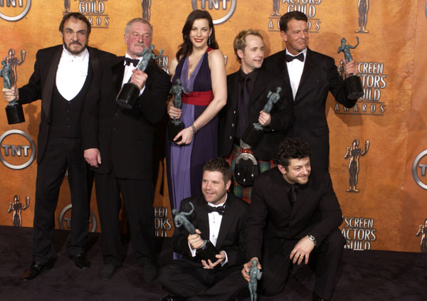 with LOTR cast