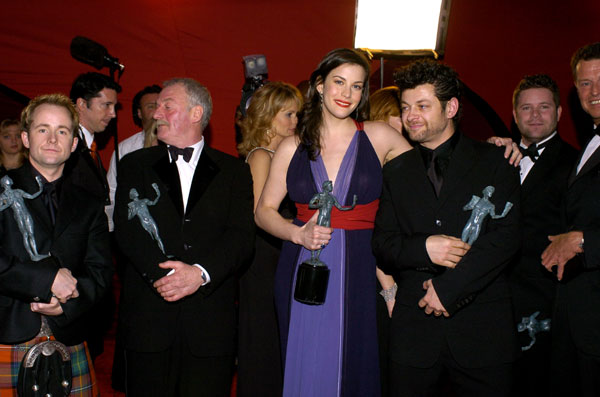 with LOTR cast