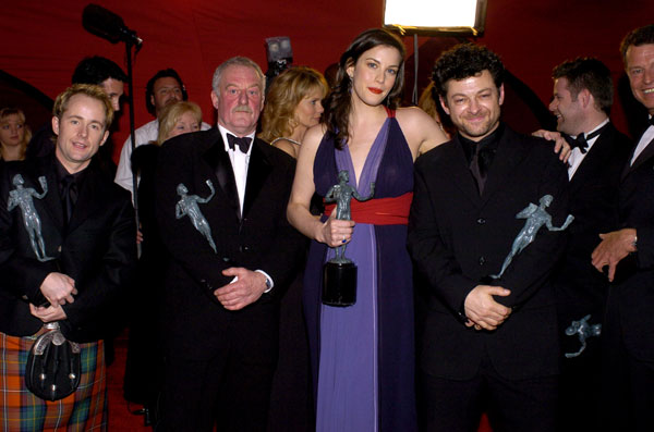 with LOTR cast