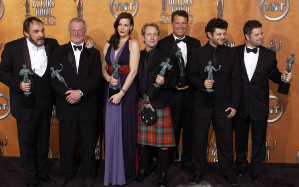 with LOTR cast