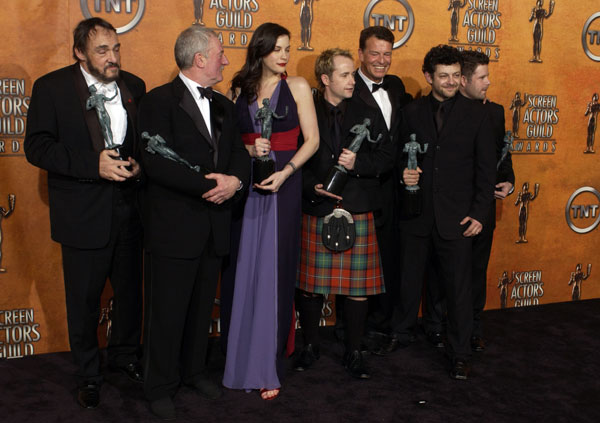 with LOTR cast