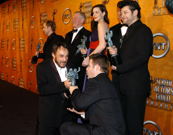 with LOTR cast