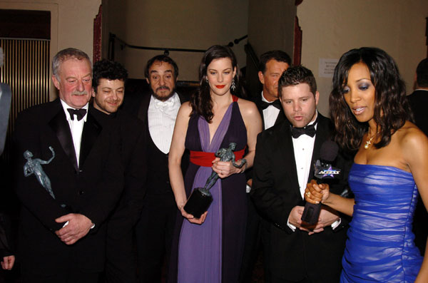 with LOTR cast